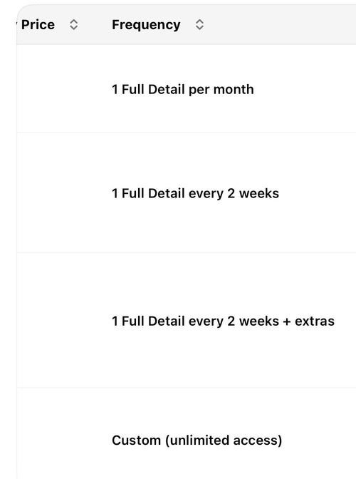 MEMBERSHIPS AND PRICES